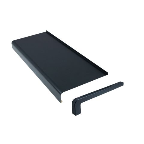 Parapet stalowy grafit RAL 7016 profil softline gr. 0,7mm
