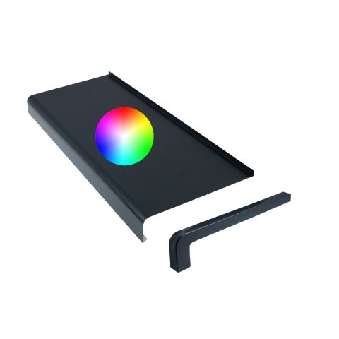 Parapet stalowy dowolny RAL profil softline gr. 0,7mm