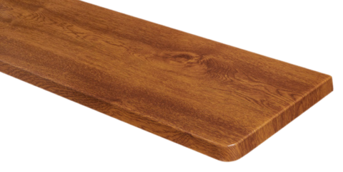 Parapet wewnętrzny MDF laminat Złoty dąb gr.3 cm